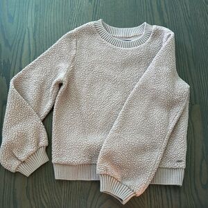 Abercrombie & Fitch Soft A&F Sherpa Sweatshirt Size S